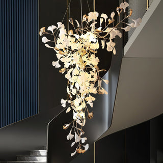 Olivia Céramique Gingko Lustre Pointe Volant