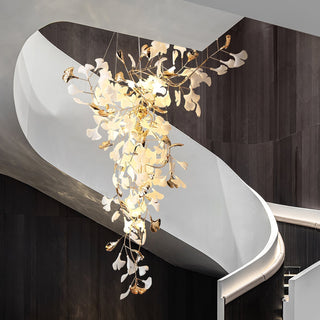 Olivia Céramique Gingko Lustre Pointe Volant