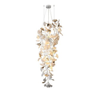 Olivia Céramique Gingko Cascadant Lustre