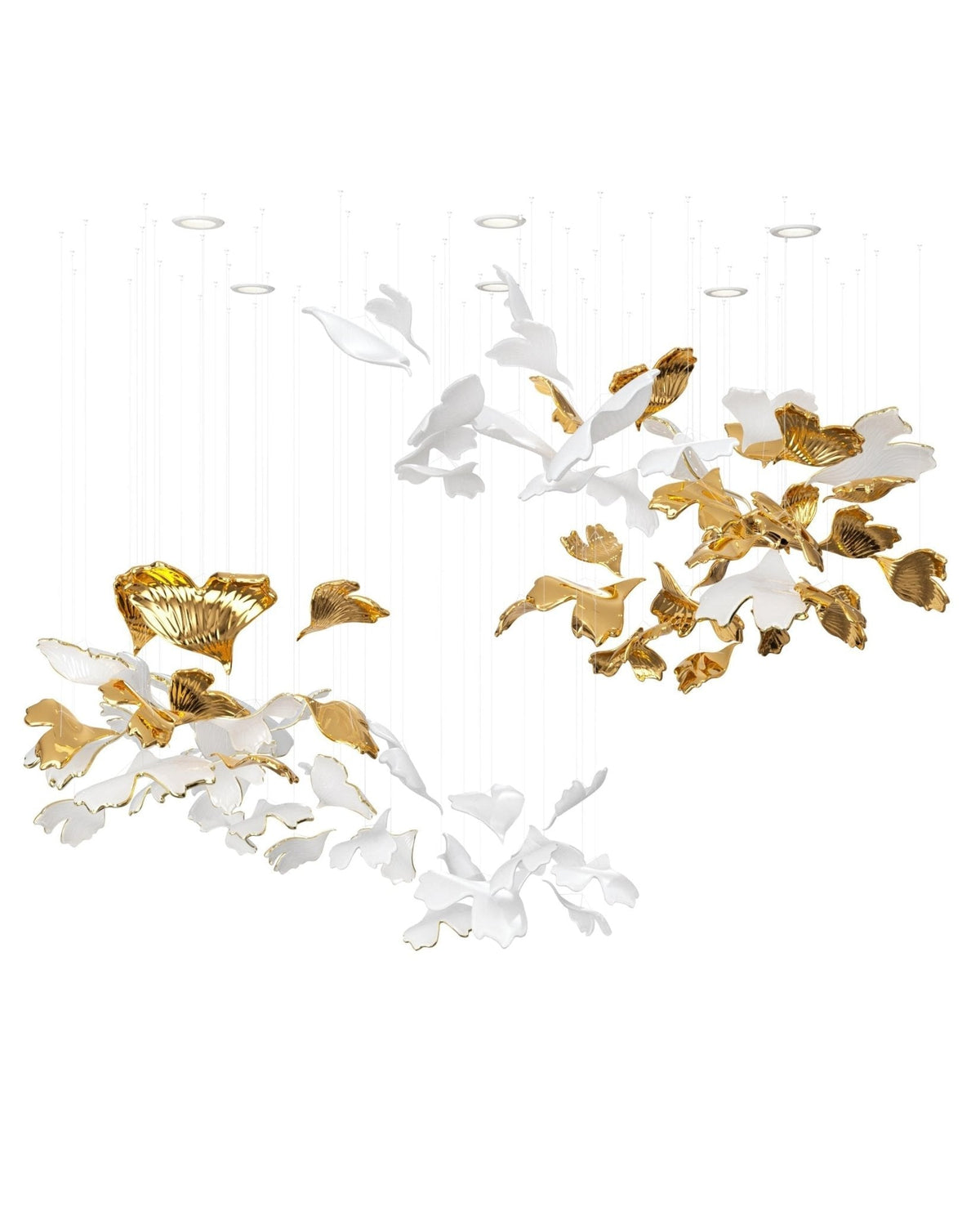 Ucareth Suspension Lumineuse en Forme de Feuille