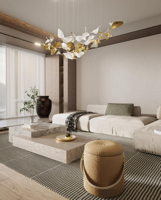 Ornorel Luxueux Verre Pendentif Lumière
