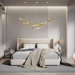 Ucareth Suspension Lumineuse en Forme de Feuille