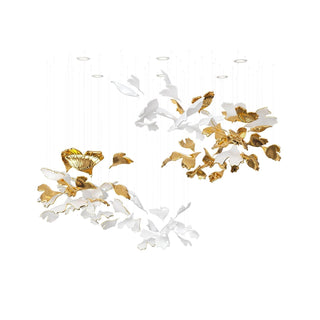 Ucareth Suspension Lumineuse en Forme de Feuille