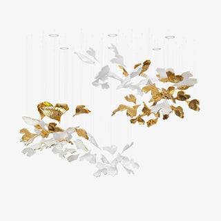 Ucareth Suspension Lumineuse en Forme de Feuille