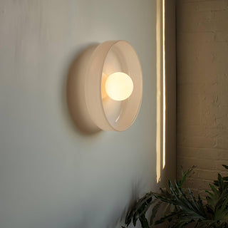 Solara Plafonnier Orange Anneau Ludique Sculptural