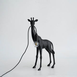 Fexl Lampadaire Sculpture Girafe Royale Luxueux