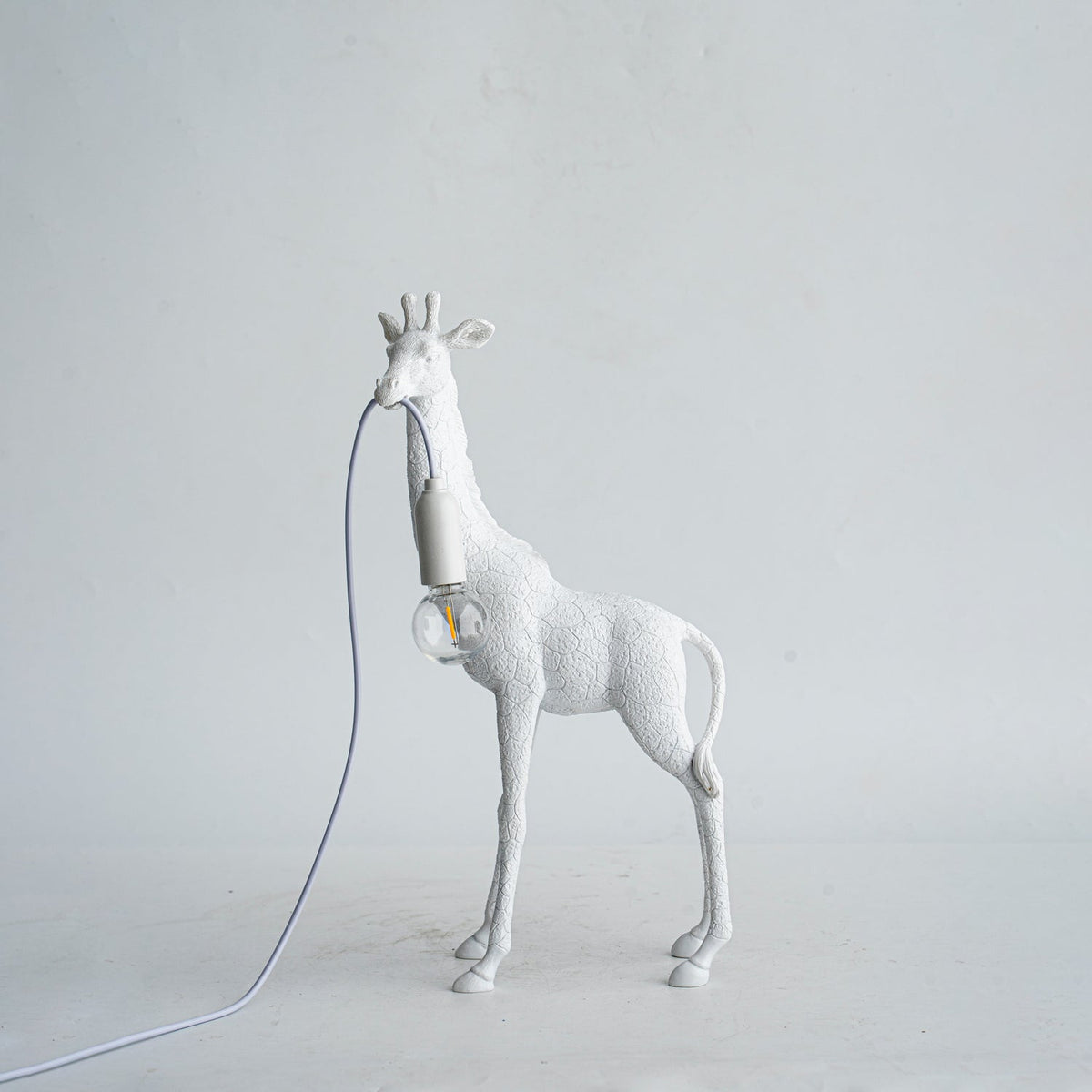 Fexl Lampadaire Sculpture Girafe Royale Luxueux