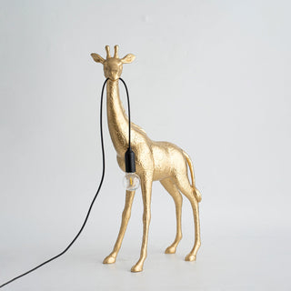 Fexl Lampadaire Sculpture Girafe Royale Luxueux
