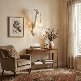 Giraffe Crystal Wall Lamp-Neutral Decor