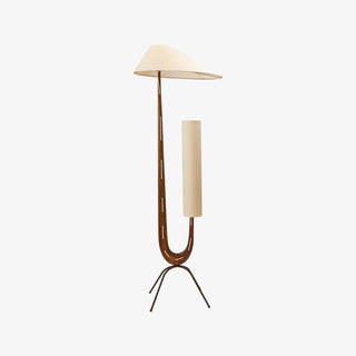 Novael Lampadaire en Tissu Scandinave