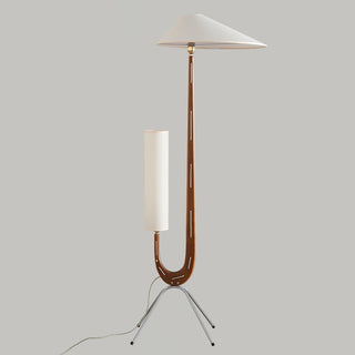 Novael Lampadaire en Tissu Scandinave