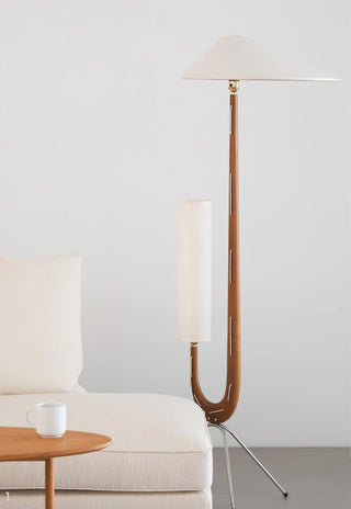 Novael Lampadaire en Tissu Scandinave