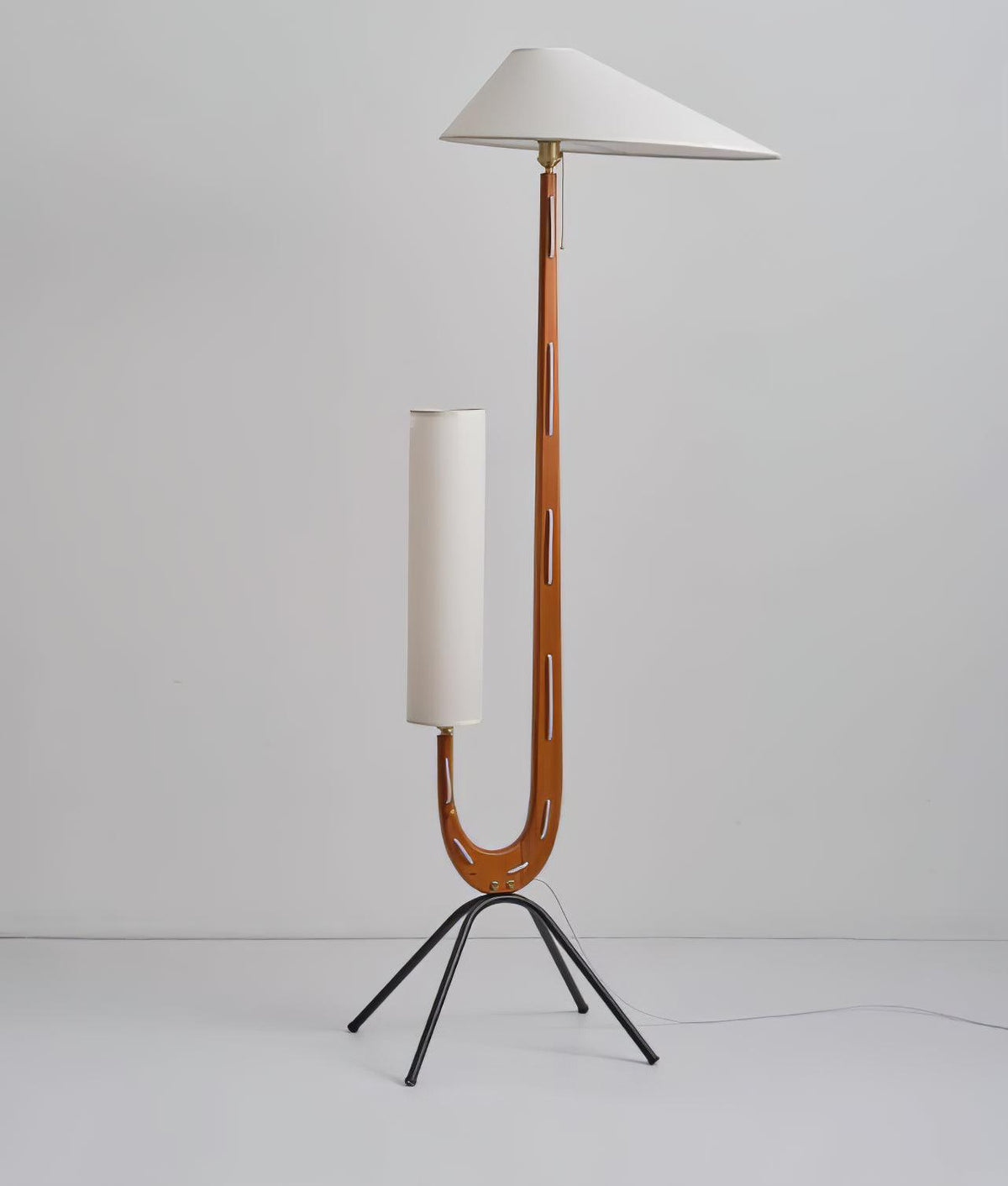 Novael Lampadaire en Tissu Scandinave