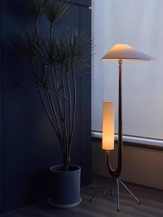 Novael Lampadaire en Tissu Scandinave