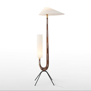 Novael Lampadaire en Tissu Scandinave