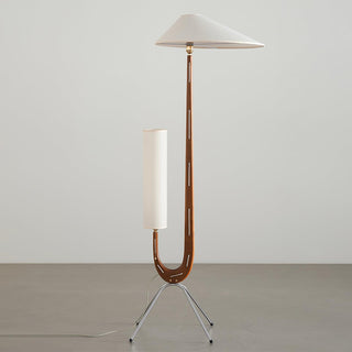 Novael Lampadaire en Tissu Scandinave