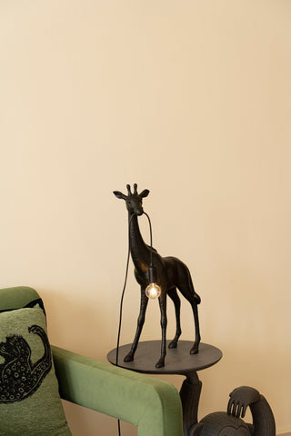 Fexl Lampadaire Sculpture Girafe Royale Luxueux