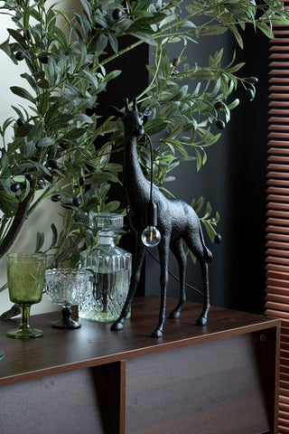 Fexl Lampadaire Sculpture Girafe Royale Luxueux