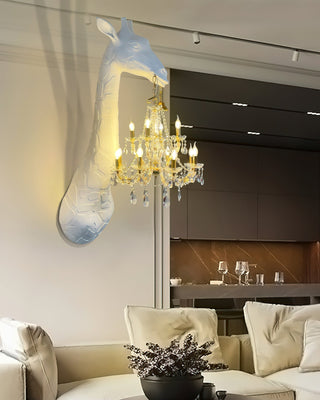 Cishaora Applique Murale en Cristal Créativité Individuelle