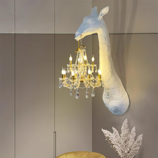 Cishaora Applique Murale en Cristal Créativité Individuelle