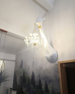 Cishaora Applique Murale en Cristal Créativité Individuelle