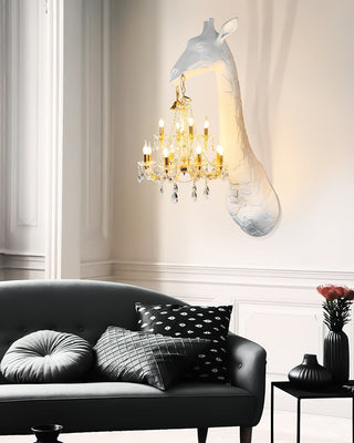 Cishaora Applique Murale en Cristal Créativité Individuelle