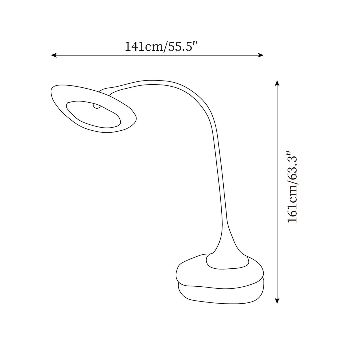 Swan Lampadaire