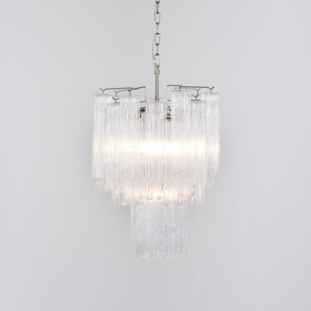 Torine Lustre en Verre Clair Moderne