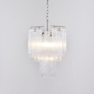 Aurora Lustre en Verre Clair Moderne