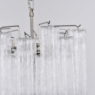 Aurora Lustre en Verre Clair Moderne