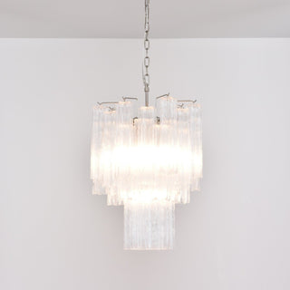 Aurora Lustre en Verre Clair Moderne