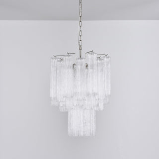 Aurora Lustre en Verre Clair Moderne