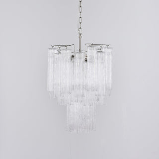 Aurora Lustre en Verre Clair Moderne