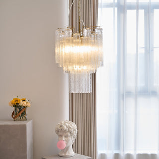 Aurora Lustre en Verre Clair Moderne