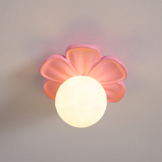 Quip Lampe De Plafond En Résine Fleur Bloom Créativité Individuelle