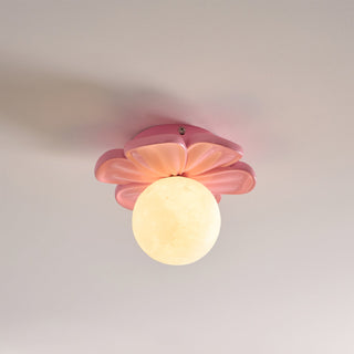 Quip Lampe De Plafond En Résine Fleur Bloom Créativité Individuelle