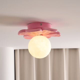 Quip Lampe De Plafond En Résine Fleur Bloom Créativité Individuelle
