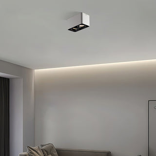 Solara Projecteur Encastré Jumeau LED Angulaire Minimaliste