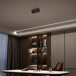 Solara Projecteur Encastré Jumeau LED Angulaire Minimaliste