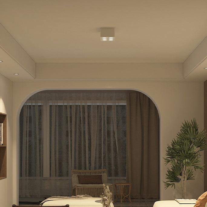 Silvella Projecteur Encastré Jumeau LED Angulaire Minimaliste