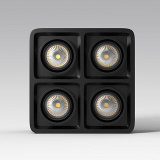 Solara Projecteur Encastré Jumeau LED Angulaire Minimaliste