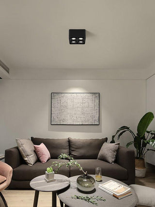 Solara Projecteur Encastré Jumeau LED Angulaire Minimaliste