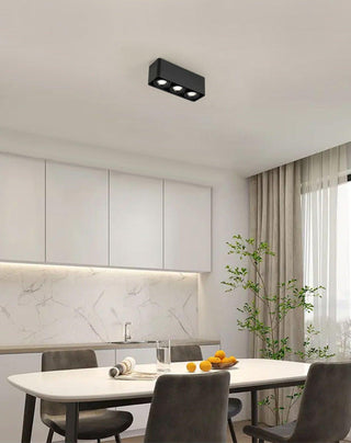 Solara Projecteur Encastré Jumeau LED Angulaire Minimaliste