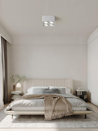Solara Projecteur Encastré Jumeau LED Angulaire Minimaliste
