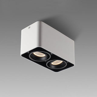 Solara Projecteur Encastré Jumeau LED Angulaire Minimaliste