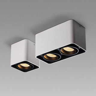 Solara Projecteur Encastré Jumeau LED Angulaire Minimaliste