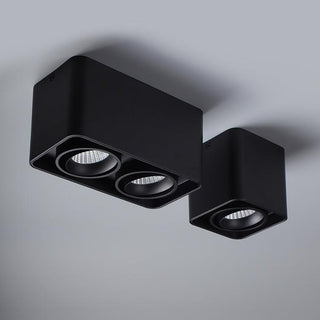 Solara Projecteur Encastré Jumeau LED Angulaire Minimaliste