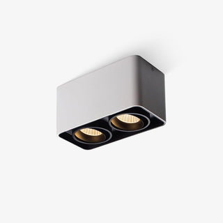 Solara Projecteur Encastré Jumeau LED Angulaire Minimaliste