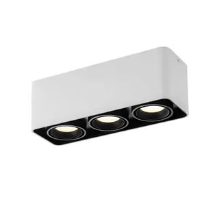 Solara Projecteur Encastré Jumeau LED Angulaire Minimaliste