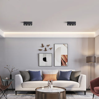 Solara Projecteur Encastré Jumeau LED Angulaire Minimaliste
